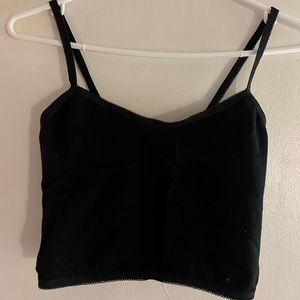 American Apparel stretchy cropped camisole
